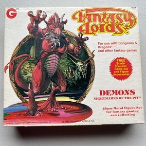 1984Grenadier Models Fantasy Lords boxed set titled Demons Nightmares of the Pit